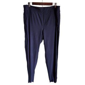 Athleta Pants Women's 16 Blue Brooklyn Ankle Pant Lightweight Pockets